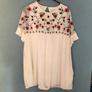 Zara white dress/ romper